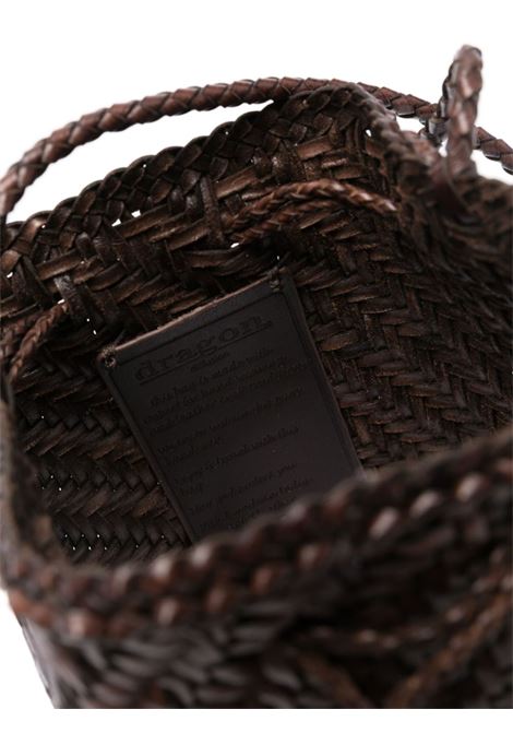 Borsa a tracolla pompom in marrone Dragon Diffusion - donna DRAGON DIFFUSION | 8838DRKBRWN
